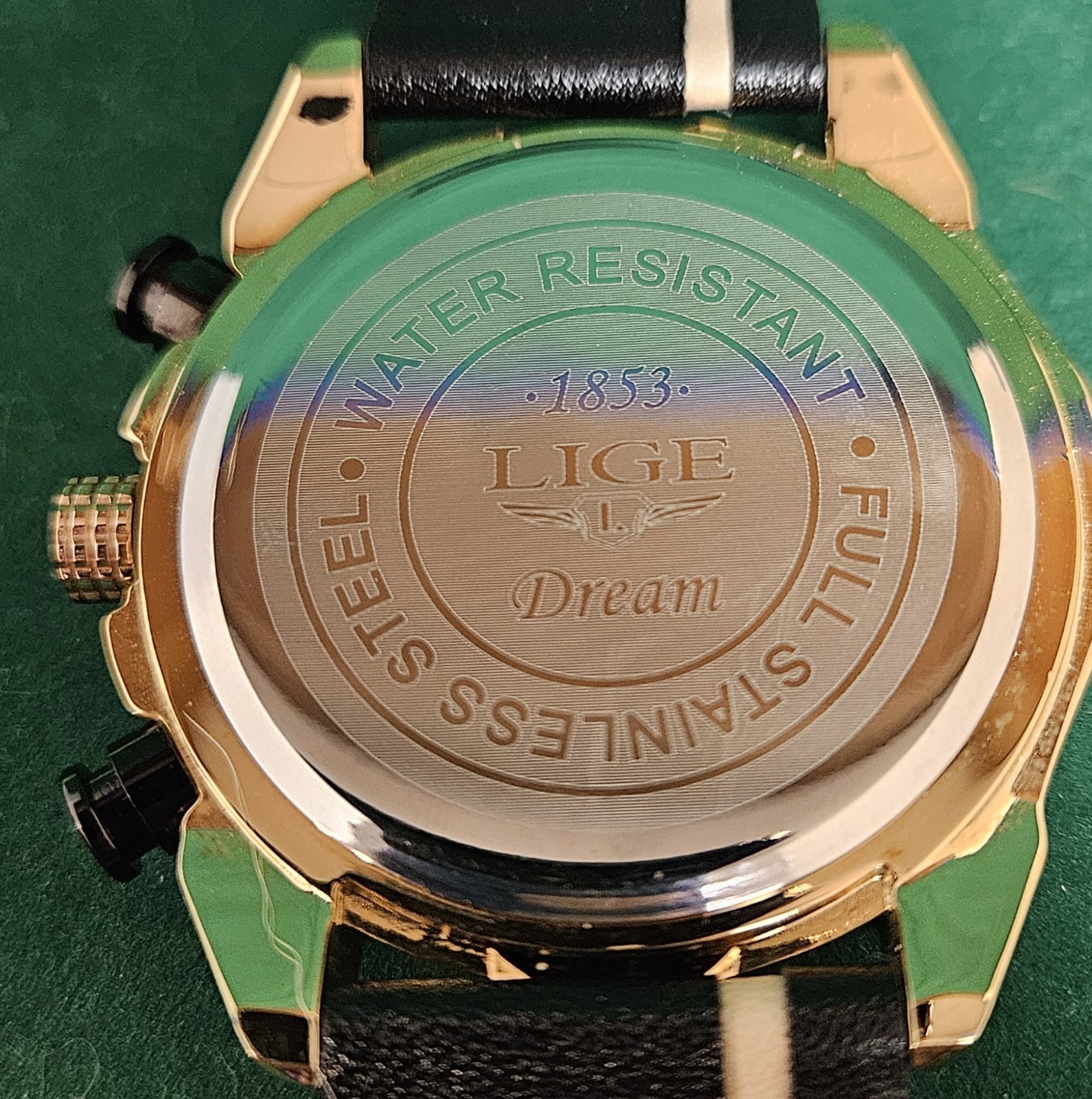 Lige 1853 Dream stainless steel watch
