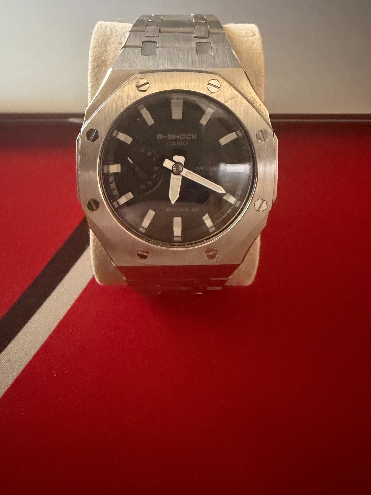 CASIO G-SHOCK GA-2100 (CASIOAK) 45MM STAINLESS STEEL **Needs Battery
