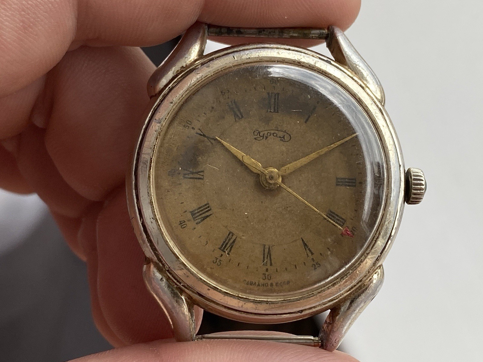 Vintage Watch Ural 16 Jewels Mechanical USSR ChChZ