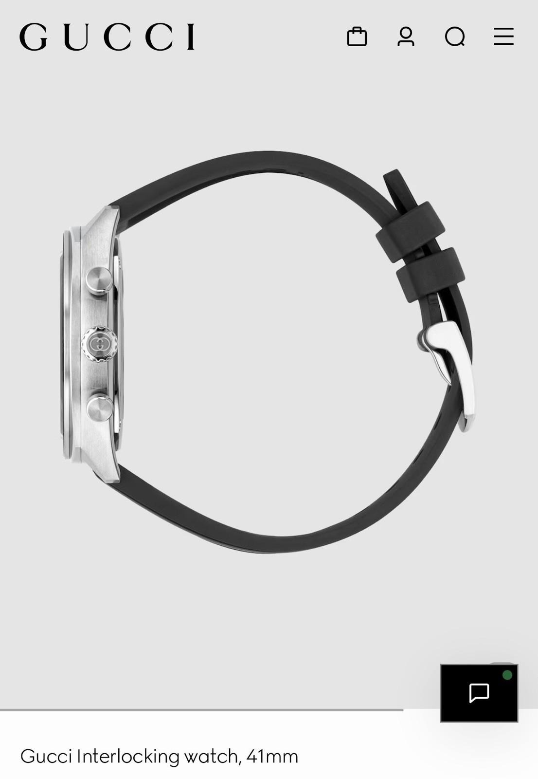 Gucci Interlocking Watch 41mm Style 832424 IEVA0 9065