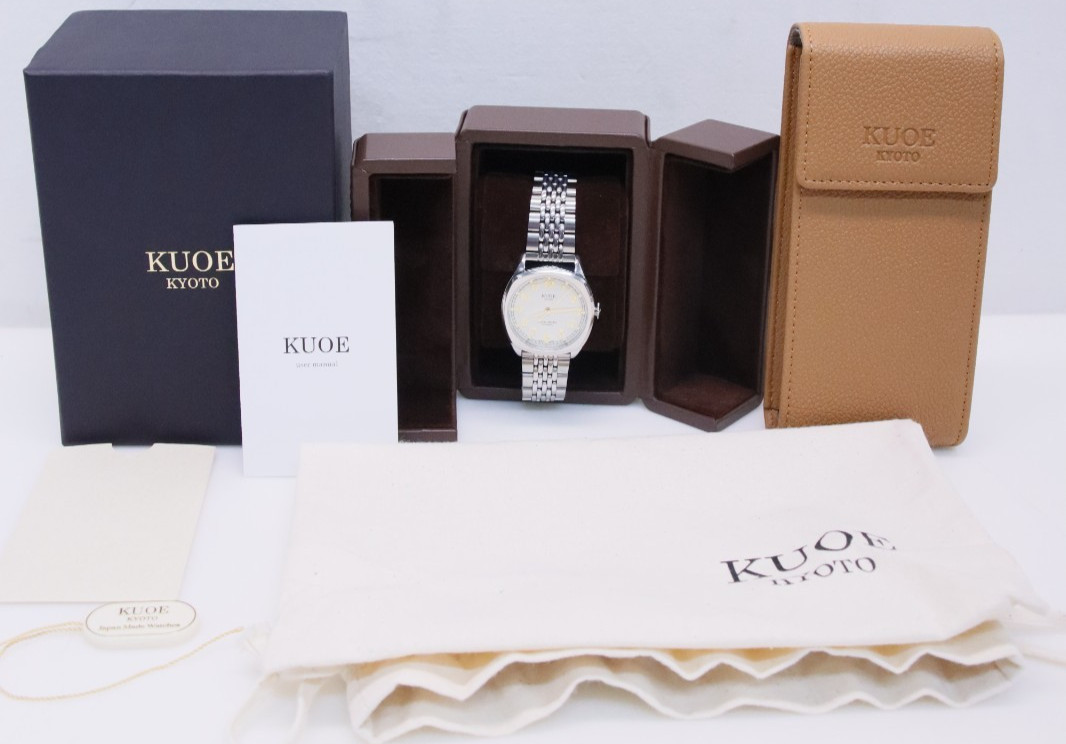 KUOE Kyoto Royal Smith 90-008 Automatic 34㎜ S.Steel Made in Japan Watch In Box