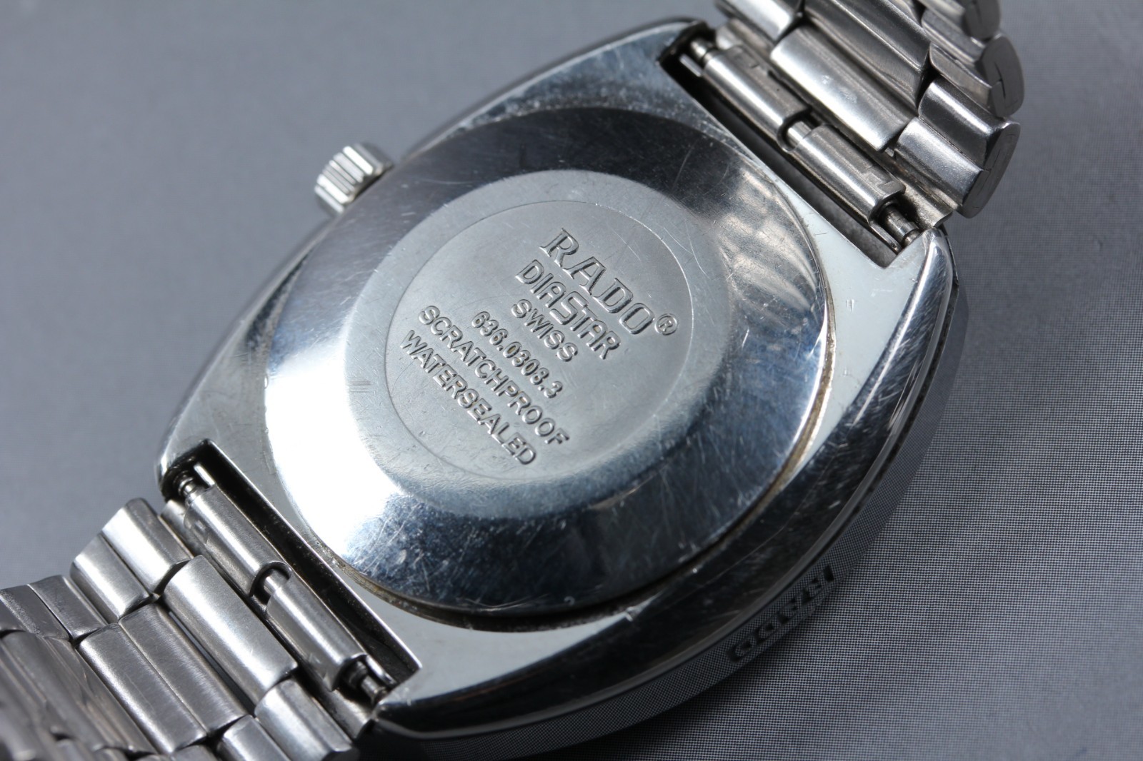 Vintage “N MINT” RADO DIASTAR 636.0308.3 35mm Automatic Men’s Watch From Japan