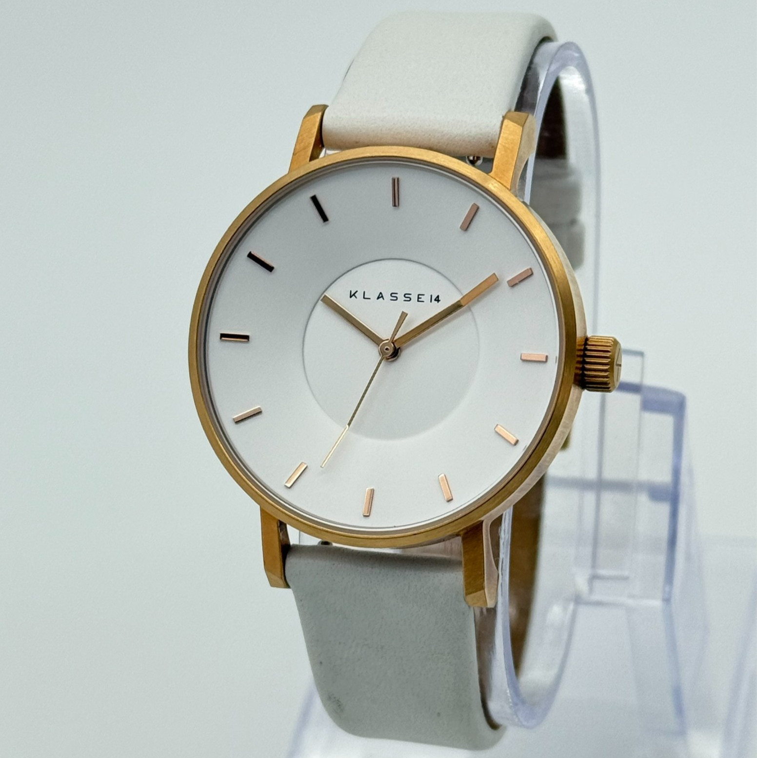 Ladies KLASSE14 Volare By Mario Nobile Watch, Rose Gold Tone All Stainless Steel