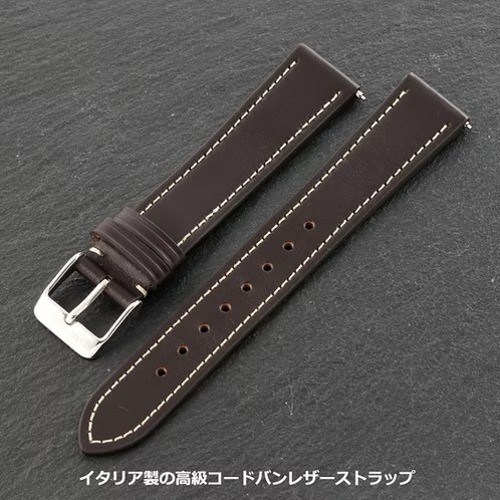 KUOE KYOTO OLD SMITH 90-007 Small Seconds Automatic Black Dial Cordovan Strap