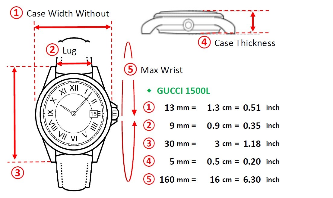 [Near MINT w/Box Paper] GUCCI 1500L 13mm Blue Dial Bangle Quartz Women’s Watch