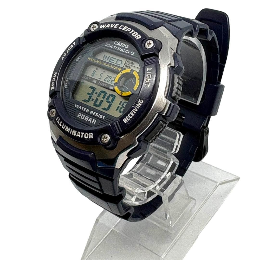 [Battery Replaced] CASIO WV-M200 Wave Ceptor Radio-Controlled Watch From Japan