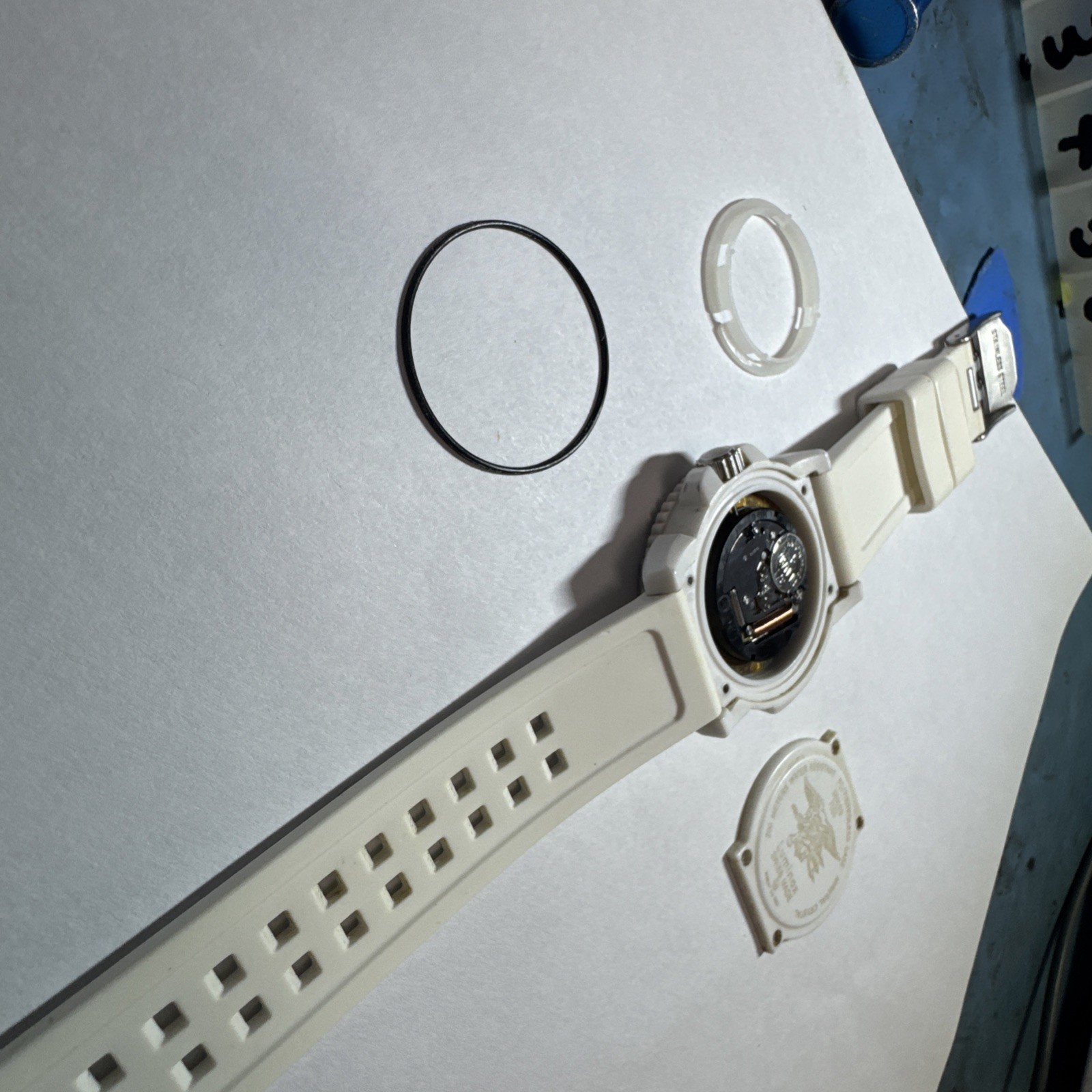 Luminox Navy Seals White 7050 Series Women Watch White 7057W