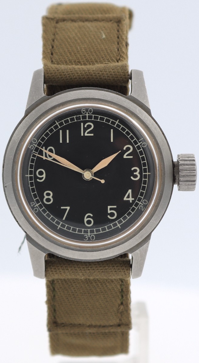 Vintage Bulova A-11 Hack Navigation Men’s Mechanical Wristwatch 10 AK Serviced