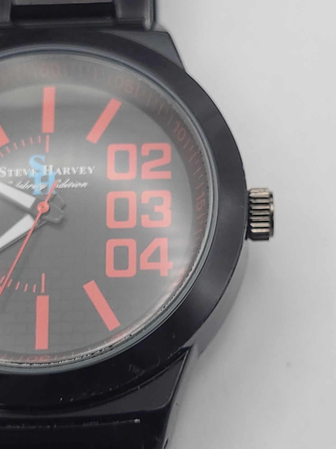 Steve Harvey Celebrity Edition Analog Quartz Watch New Battery Working