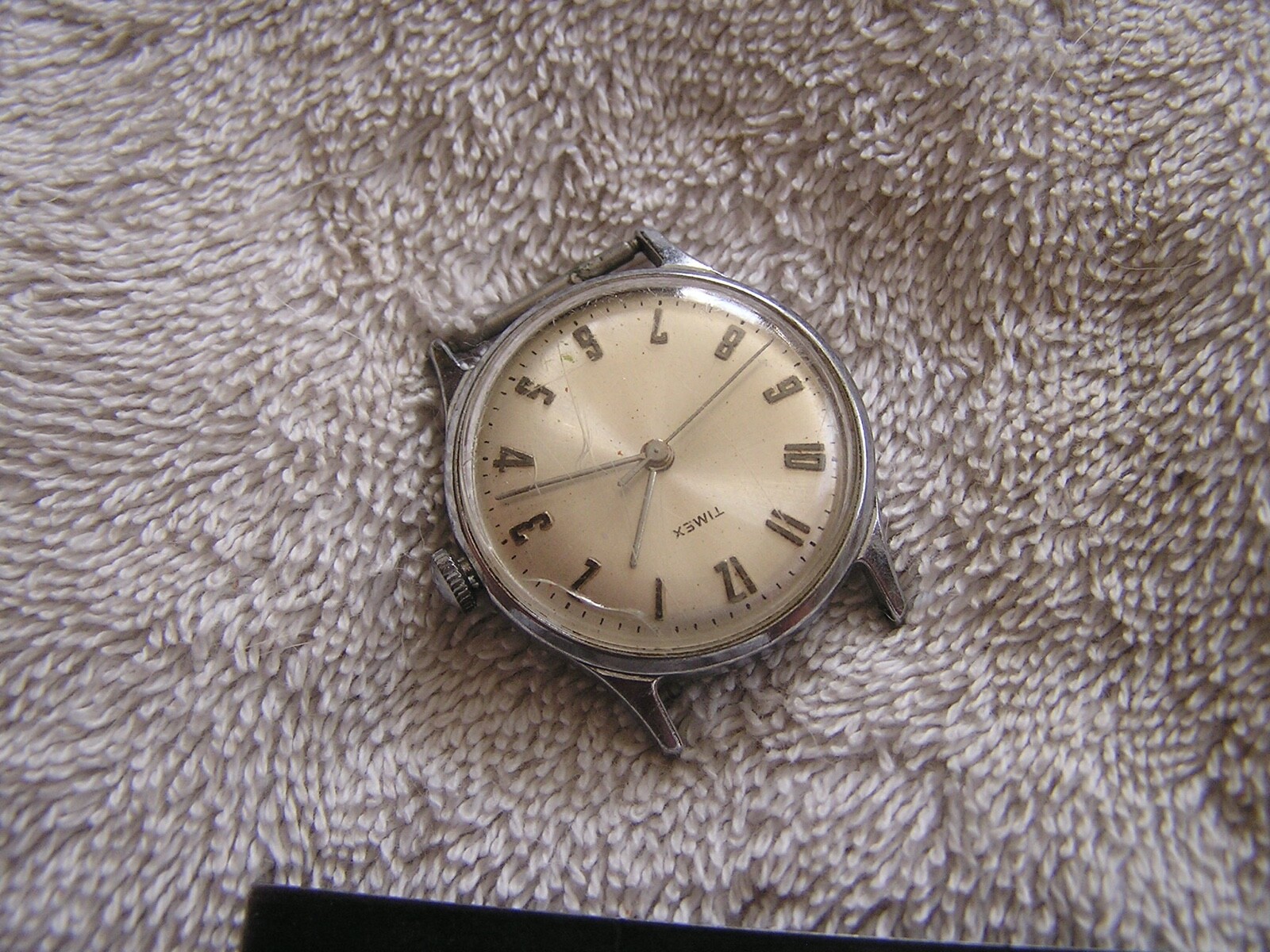 Vintage Timex Watch Numeric Dial