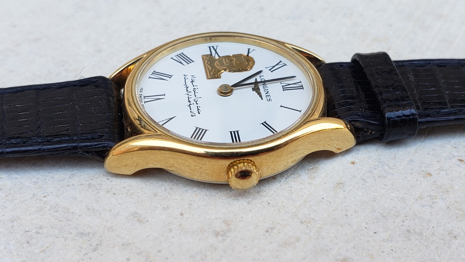 Rare Longines Saddam Hussein Of Iraq 🇮🇶 23mm Ladies Quartz Watch