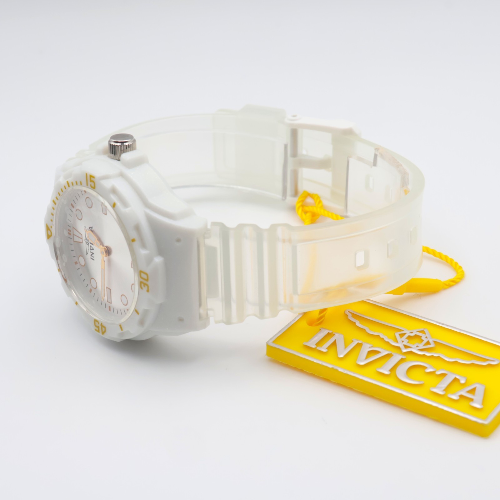 Invicta Celestial Women’s Watch – 35mm, Transparent, White (49204)