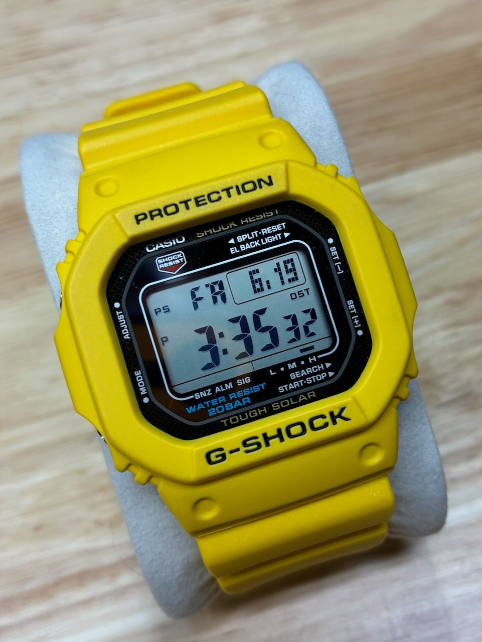 Casio G-SHOCK G-5600A-9 Yellow Tough Solar Digital Watch US Seller No Tariff