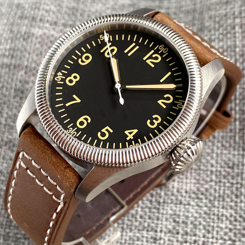20ATM Diver 39mm Japan NH35A PT5000 Automatic Movement Men Watch Big Crown Lume