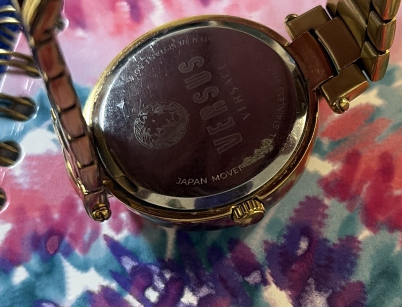 Versus Versace Moscona IP Yellow Gold Stainless Steel Women’s Watch