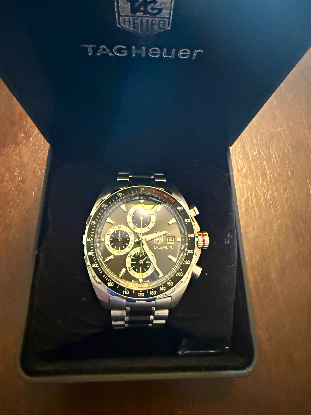 REPLICA**** TAG Heuer Formula 1 Calibre 16 Auto Chronograph Date 44mm 200m Box.
