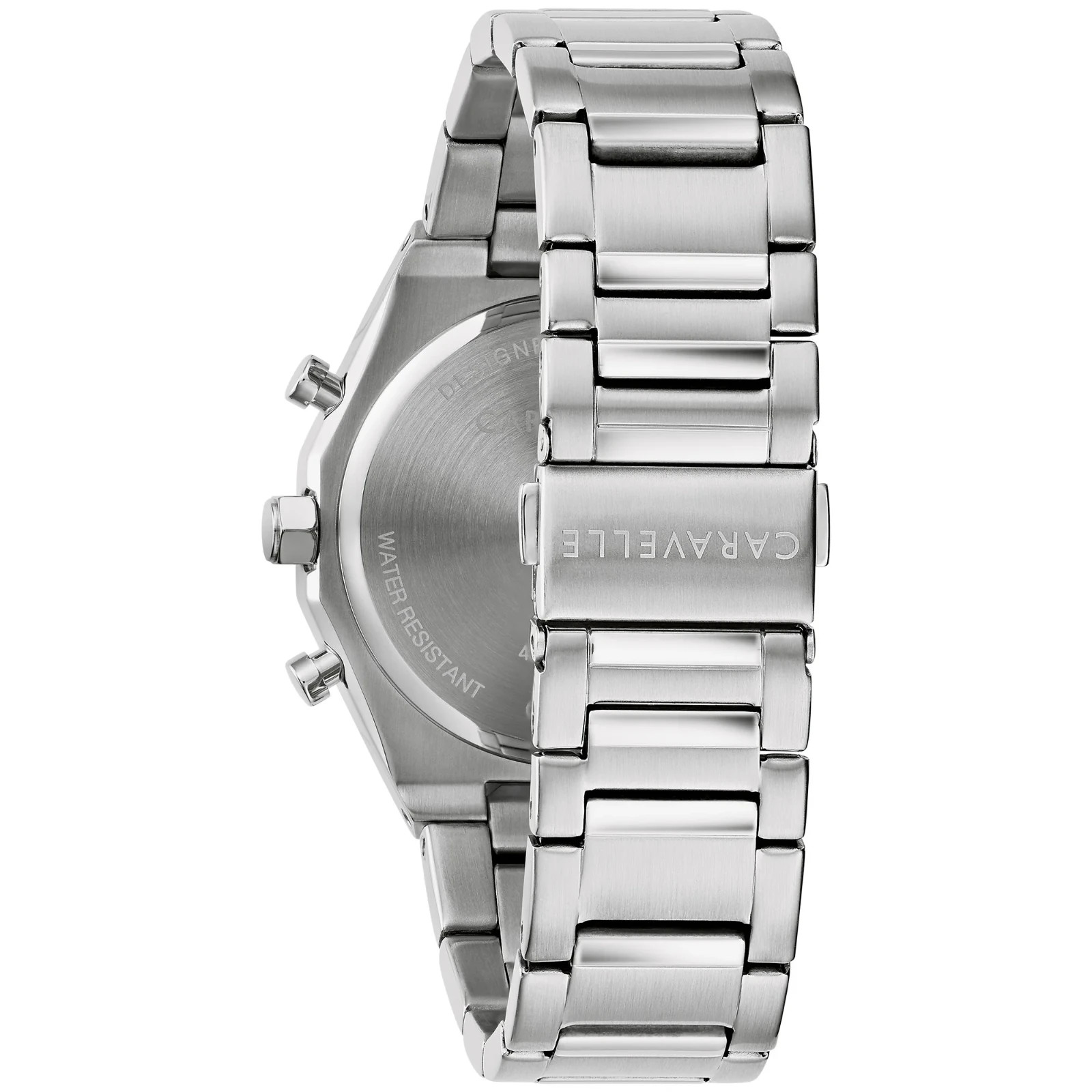 Caravelle by Bulova Men’s 41 mm Stainless Steel Case Band Wristwatch 43B158