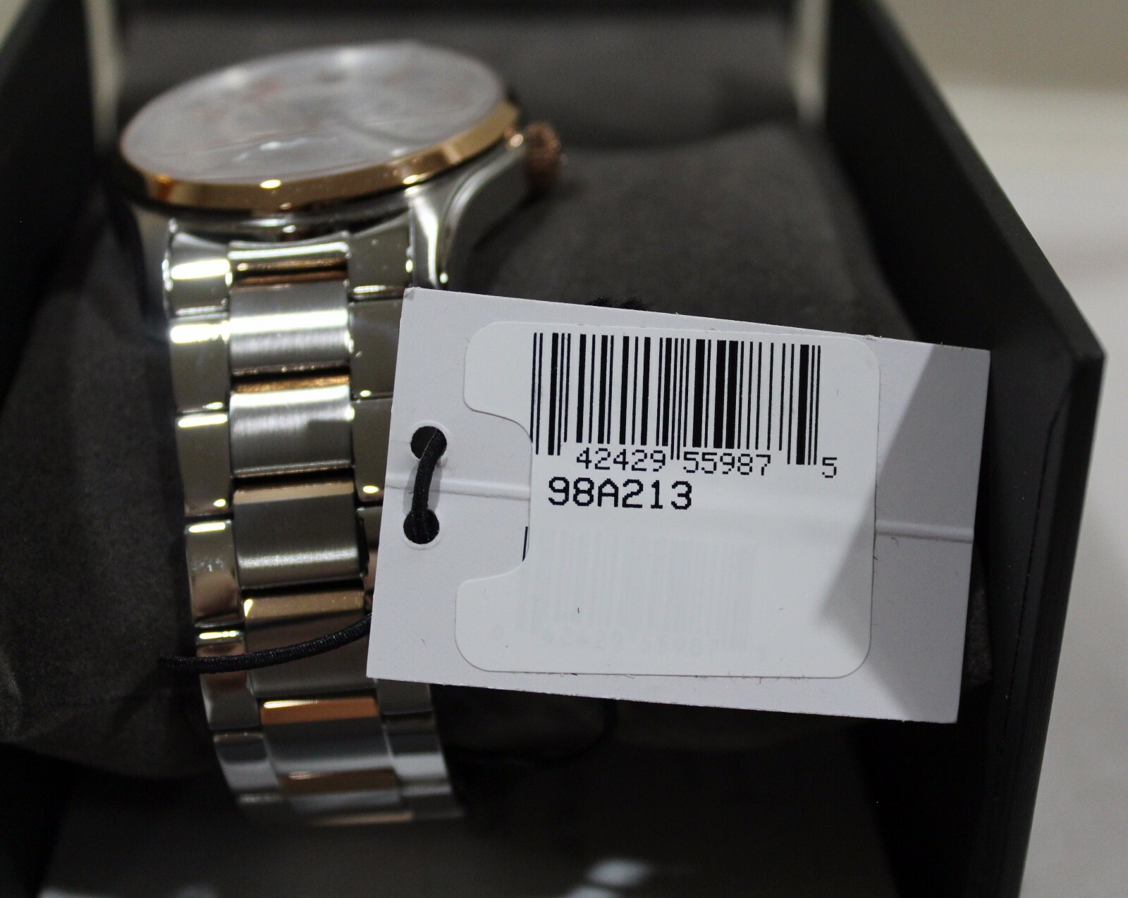 Brand New Bulova Wilton Automatic Silver-Tone Stainless Steel Watch (98A213)
