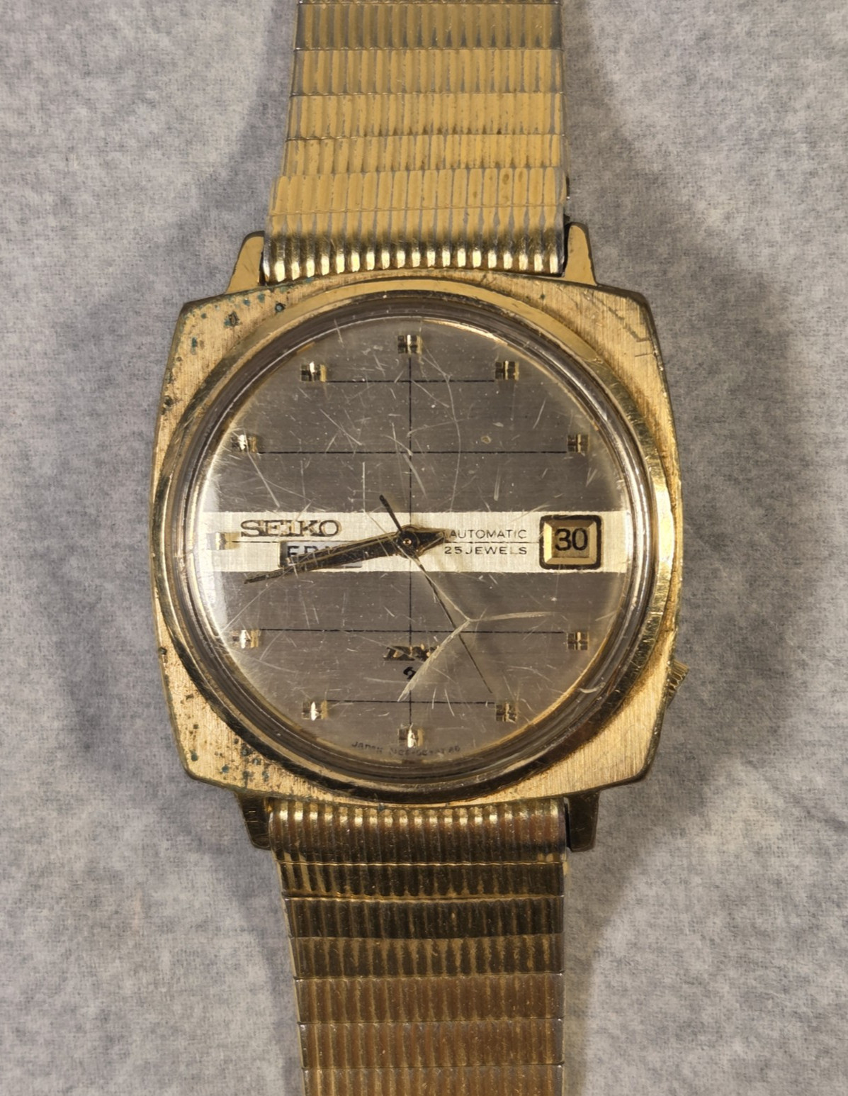 Rare Vintage SEIKO DX Sea Lion 6106-8030 25Jewels Men’s Automatic Watch Working