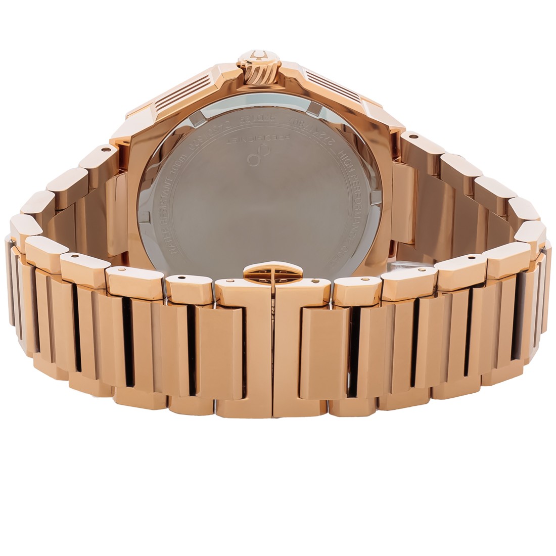 Bulova Precisionist X Men’s Rose Gold PVD Stainless Quartz Watch 97D129