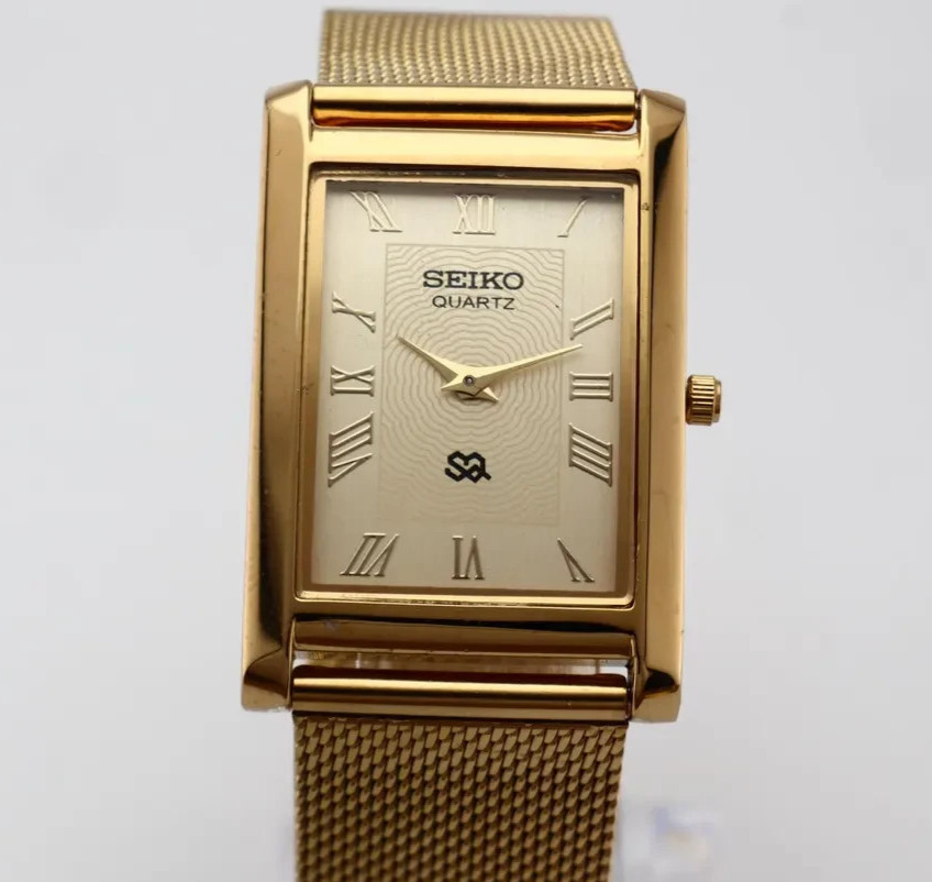 Vintage Seiko Slim Tank Quartz Men’s Watch, Gentleman’s Choice – FREE SHIPPING