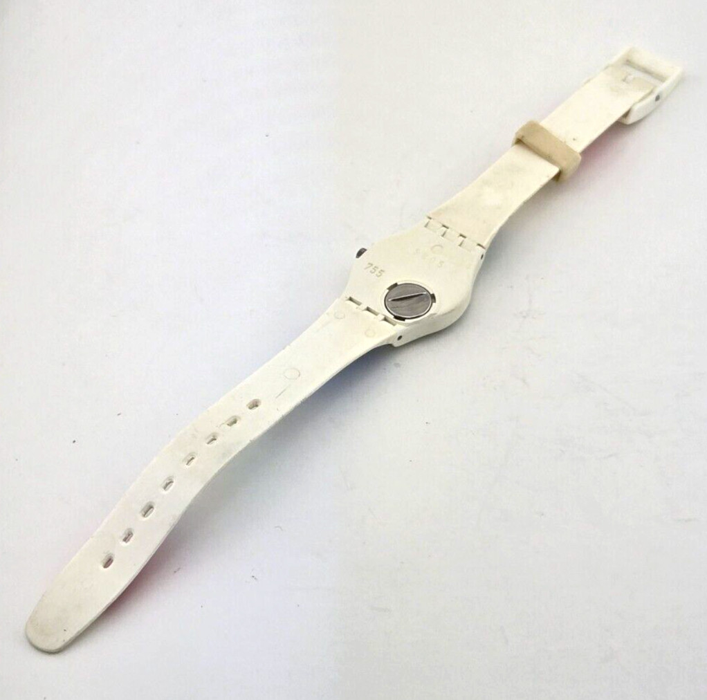 SWATCH Nab Light Womens Watch LW-118 Original Band 1987 (released 1988) NEW BATT