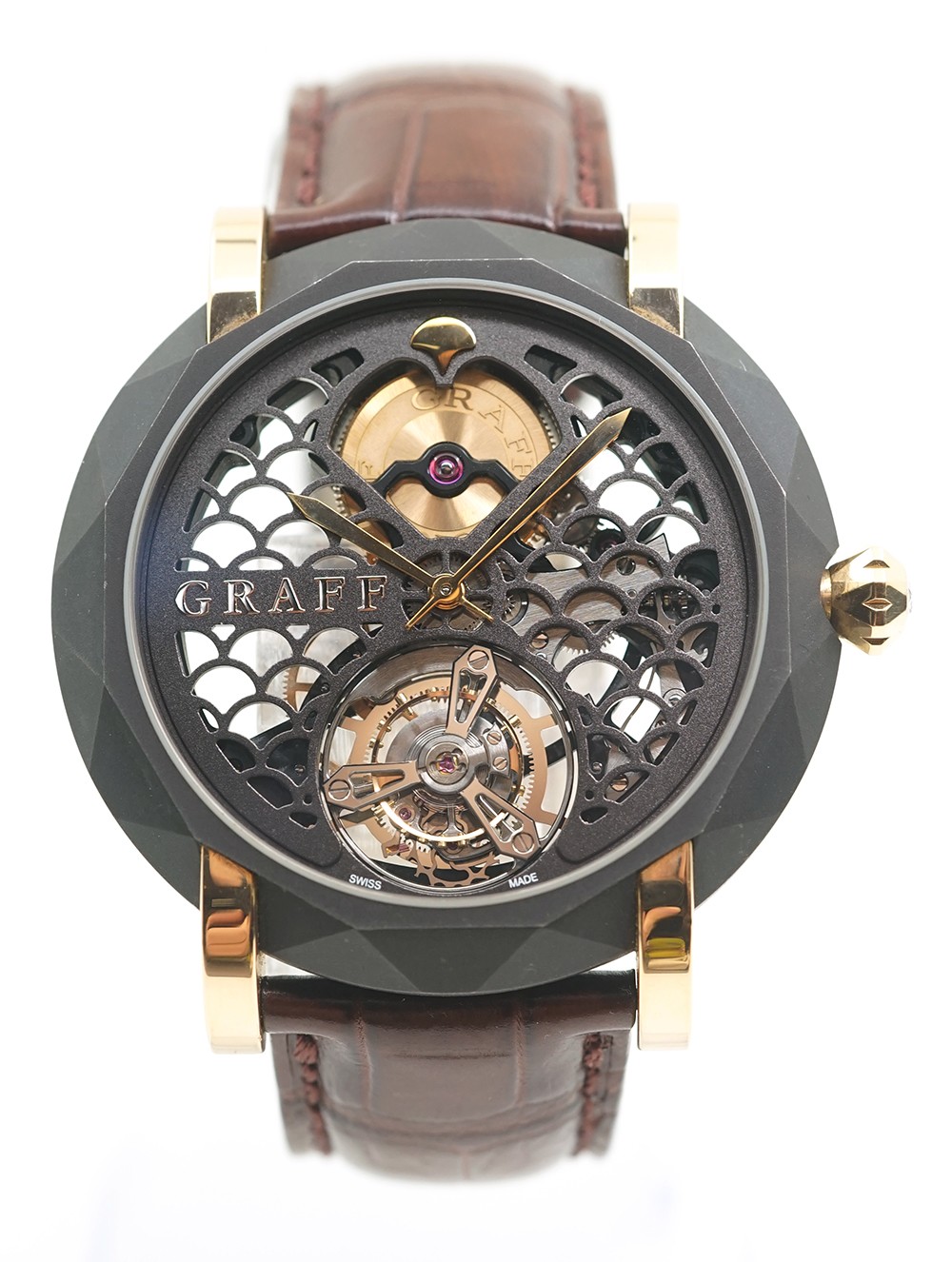 Graff MasterGraff Ultra Flat Icon Skeleton Tourbillon MGSU43DL Titanium