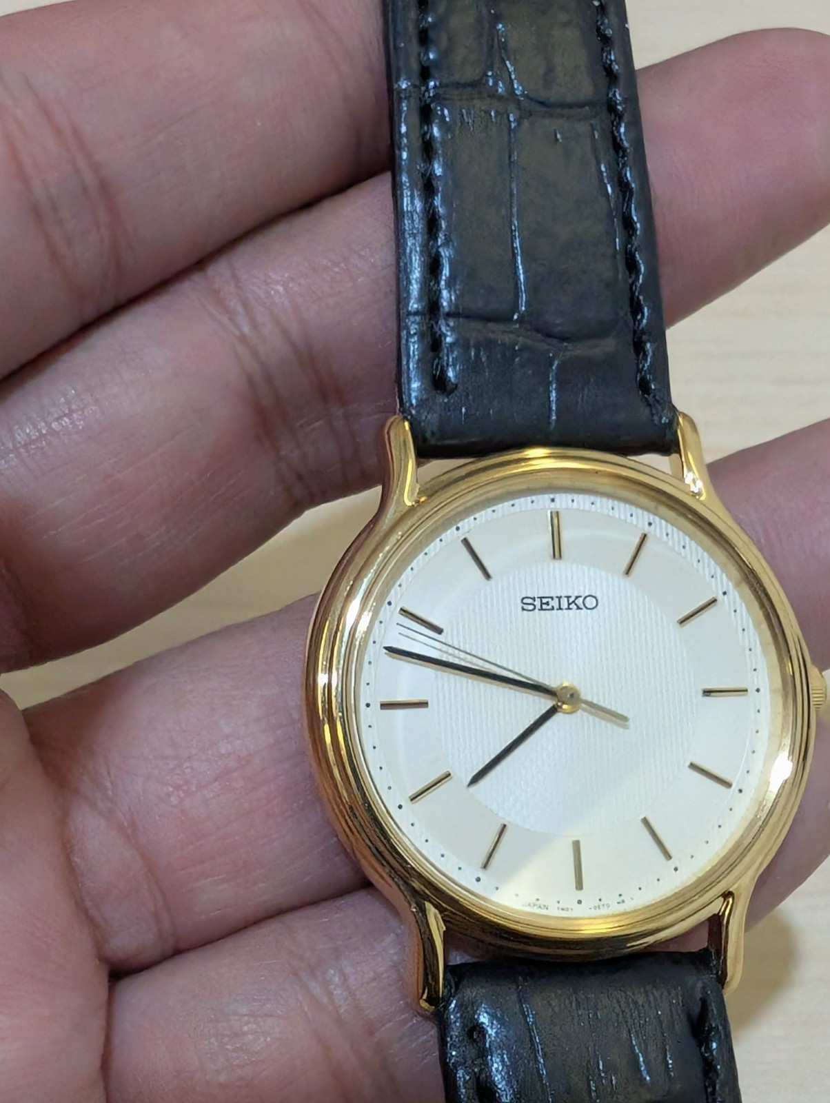 Vintage Seiko Spirit SCDP034 Gold