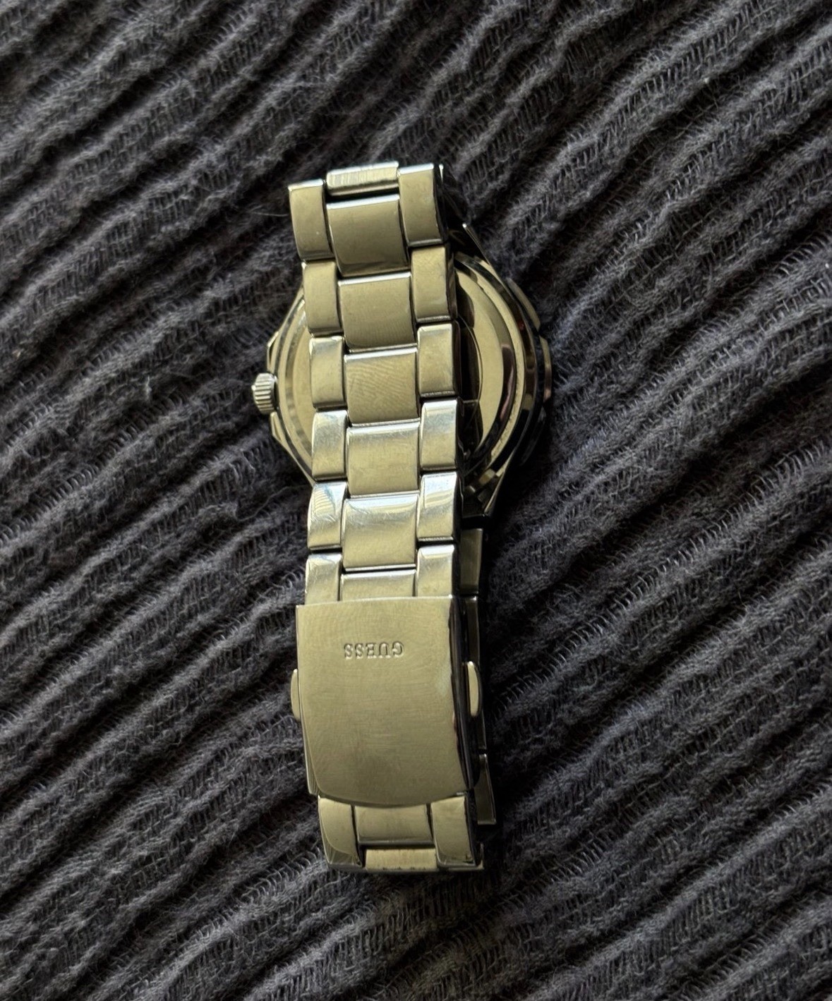 GUESS Women’s Waterpro Analog Quartz Watch Stainless Bracelet Silver Dial 100m