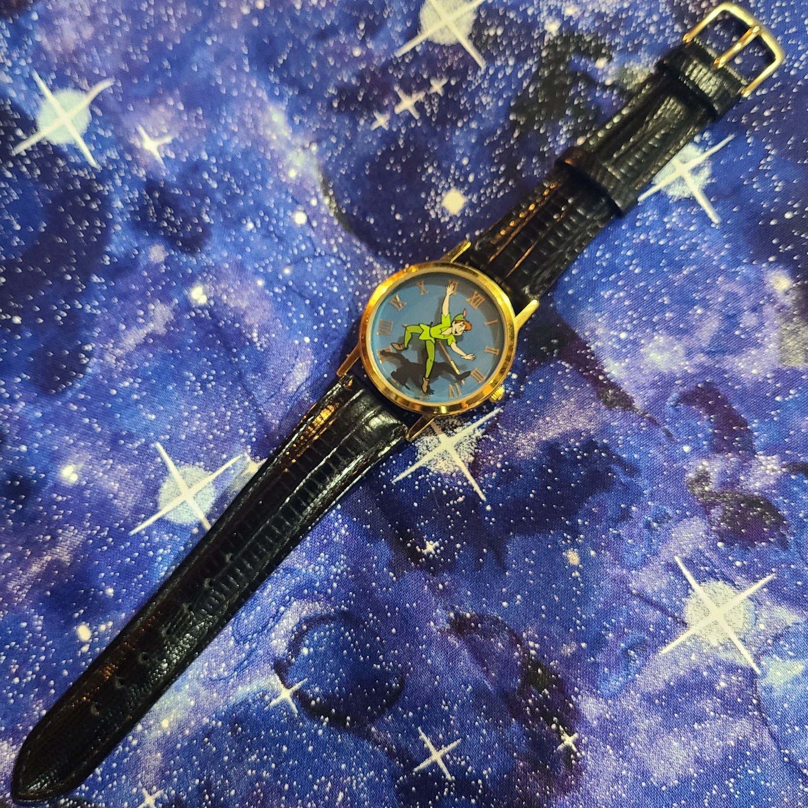 Disney Peter Pan Shadow Watch Vintage LE 0730/7500 Ready To Wear / See Video