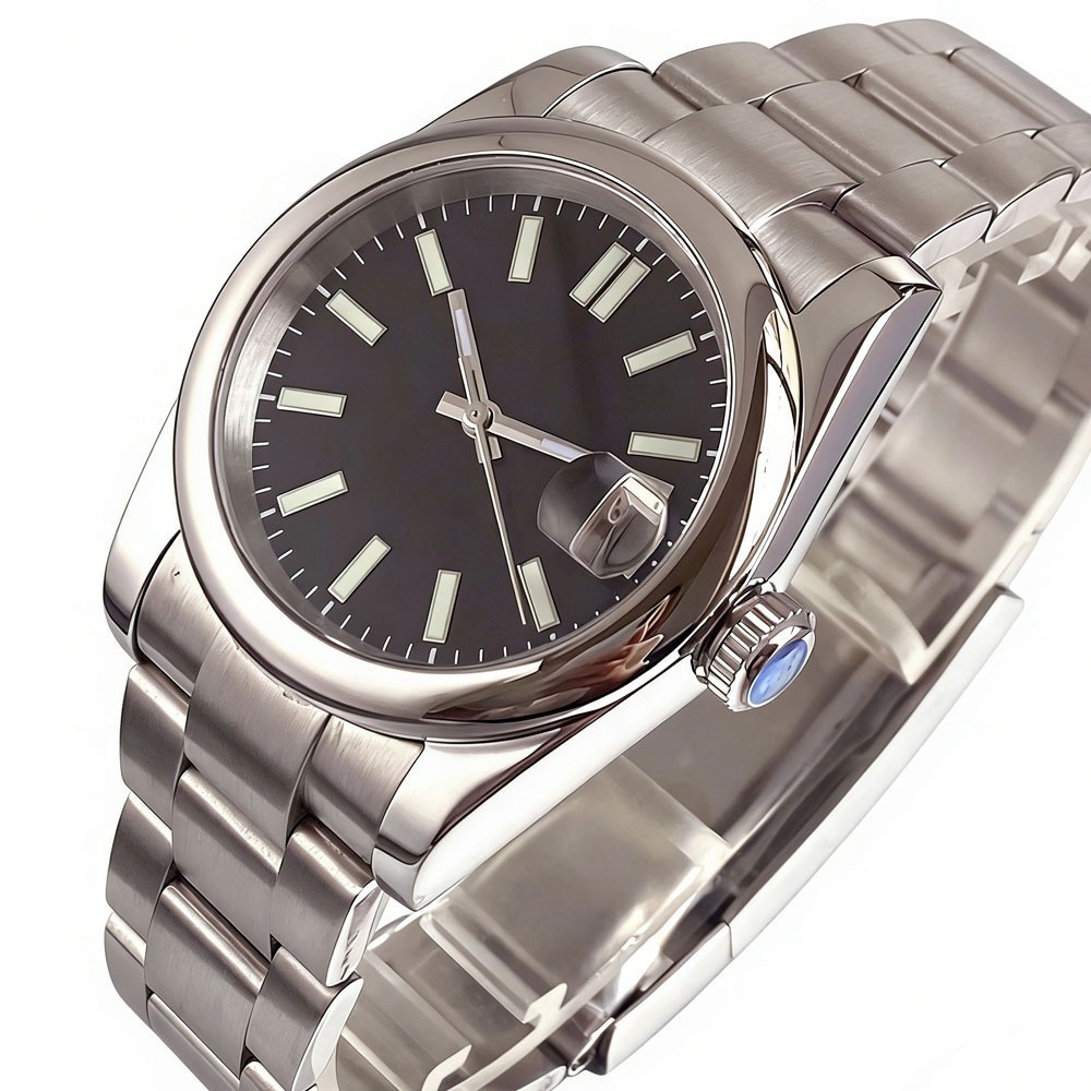 36mm/39mm Tandorio Lumen Sunburst Dial Sapphire Glass 20ATM NH35A Men Auto Watch