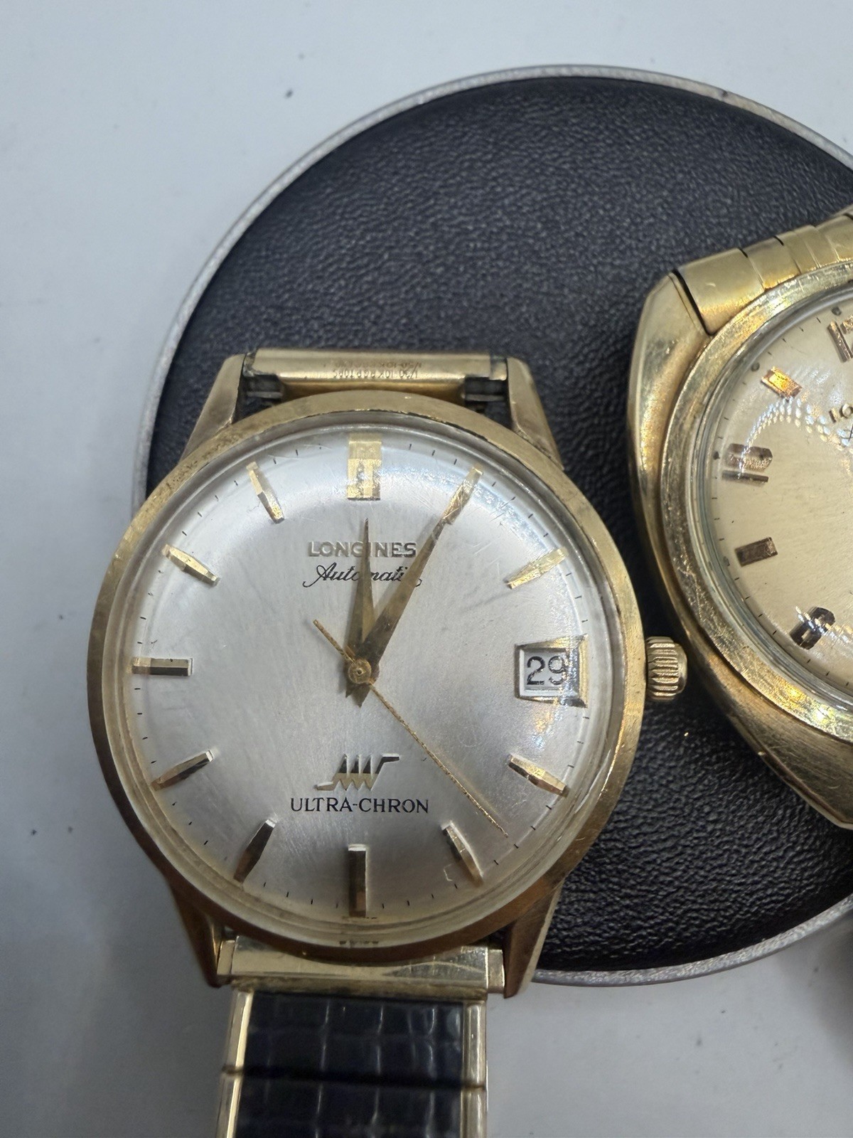 longines ultra chron watch Lot of 2 Running Vintage Men’s Automatic