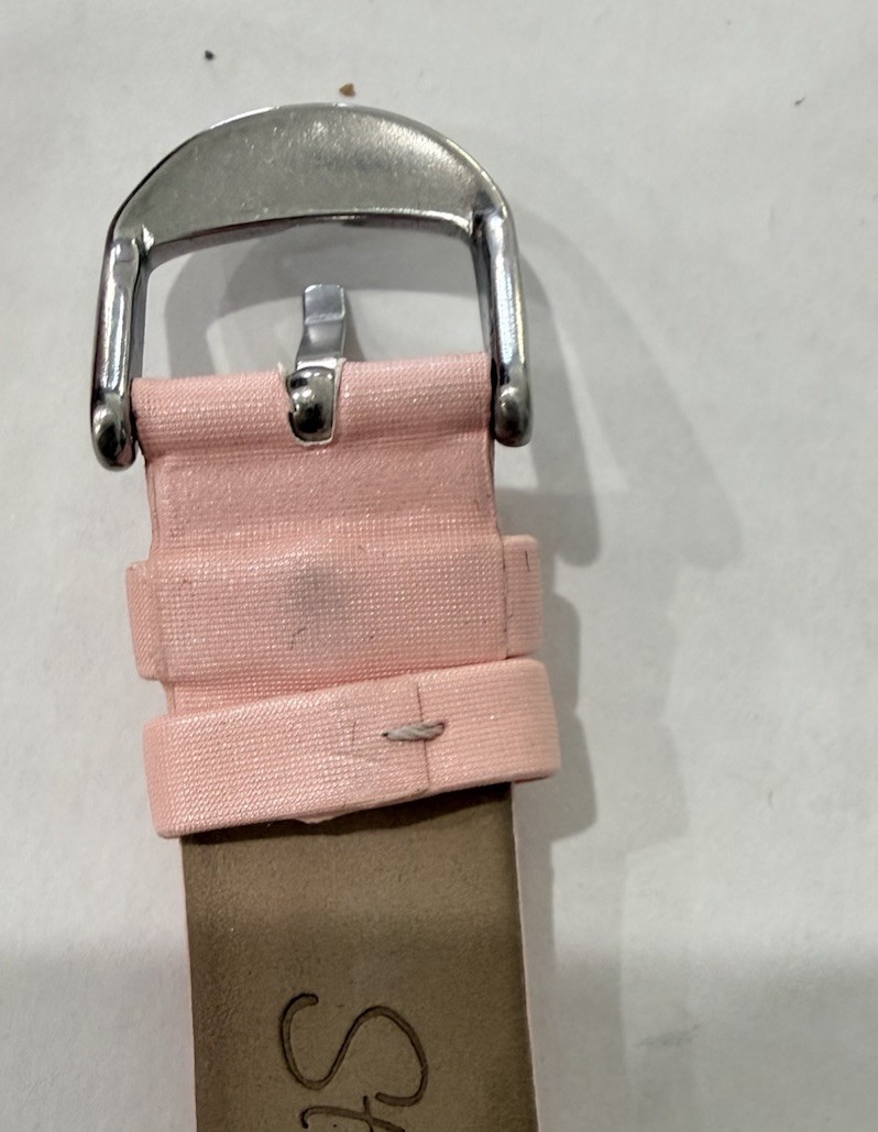 Stuhrling Original Breast Cancer Awareness Pink Ribbon Watch NIB Swiss Quartz