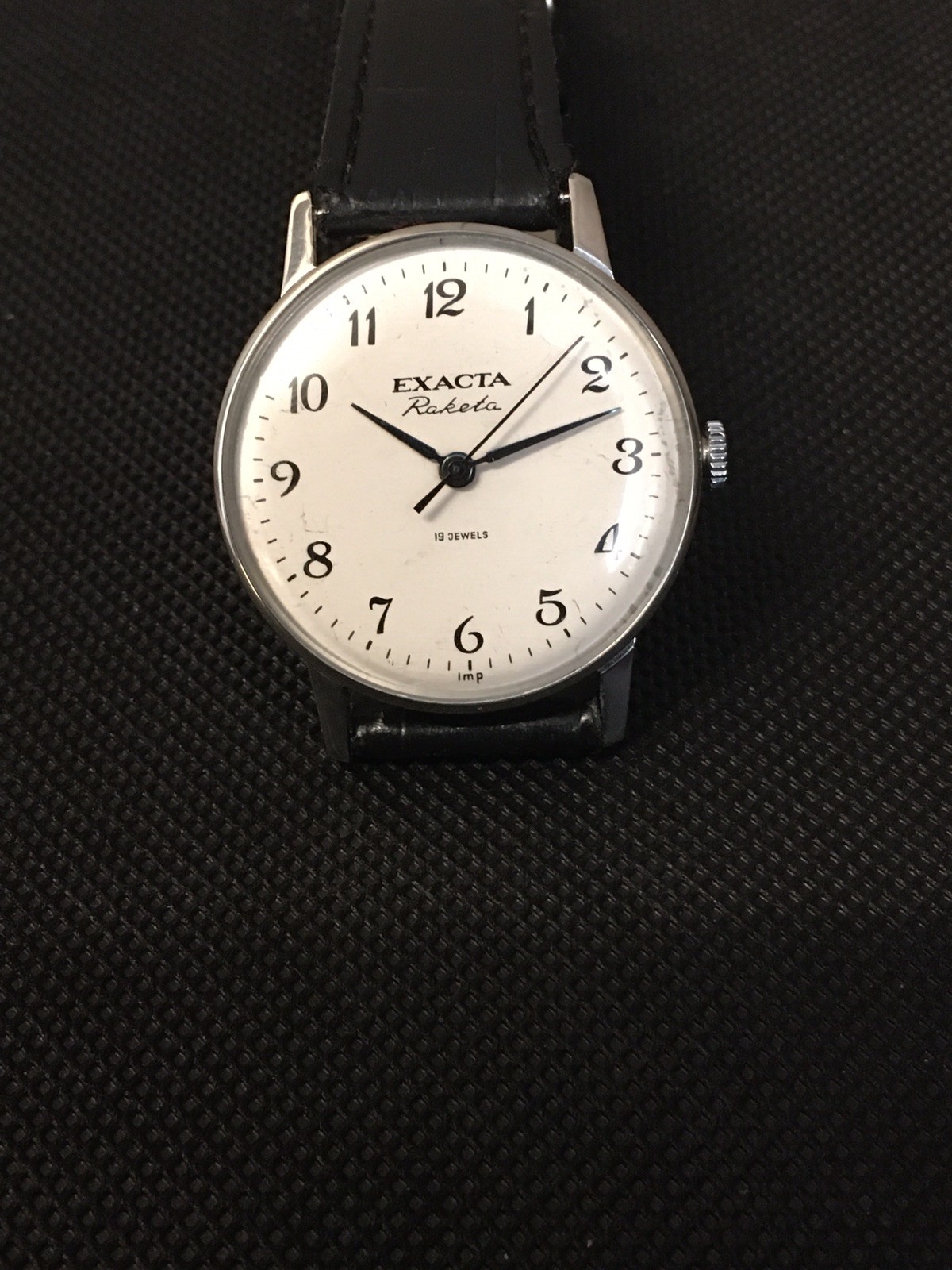 Vintage RAKETA EXACTA Watch – 19 Jewels – USSR – Serviced