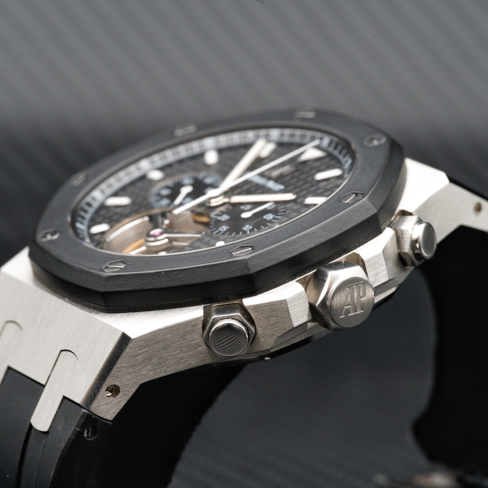 Audemars Piguet Royal Oak Tourbillon Chronograph 26377SK.OO.D002CA.01 – FULL SET