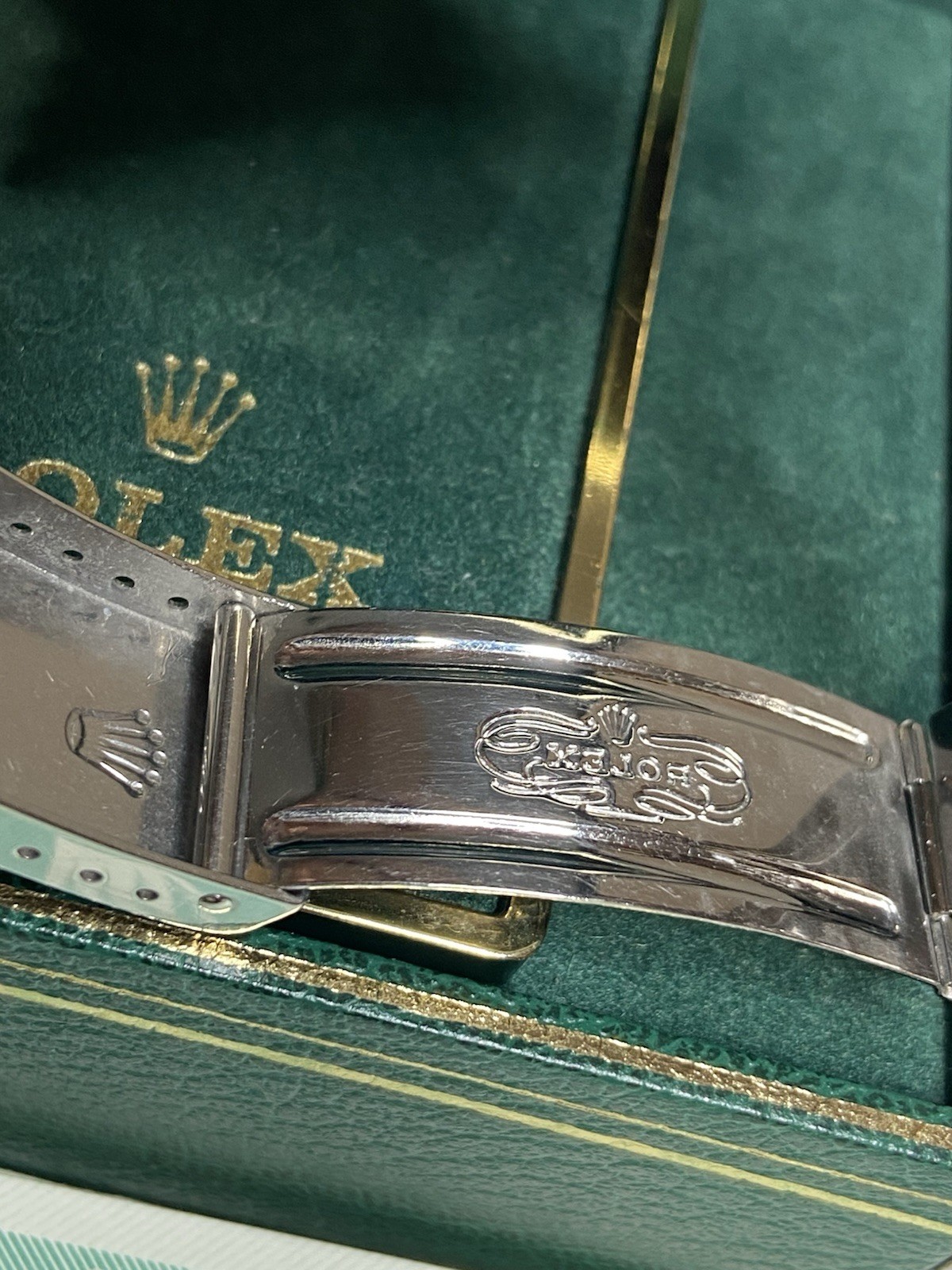 ROLEX ♛ Oyster Perpetual Date 15053* SS & 18K B & P’s With Extra Dial ~Preloved