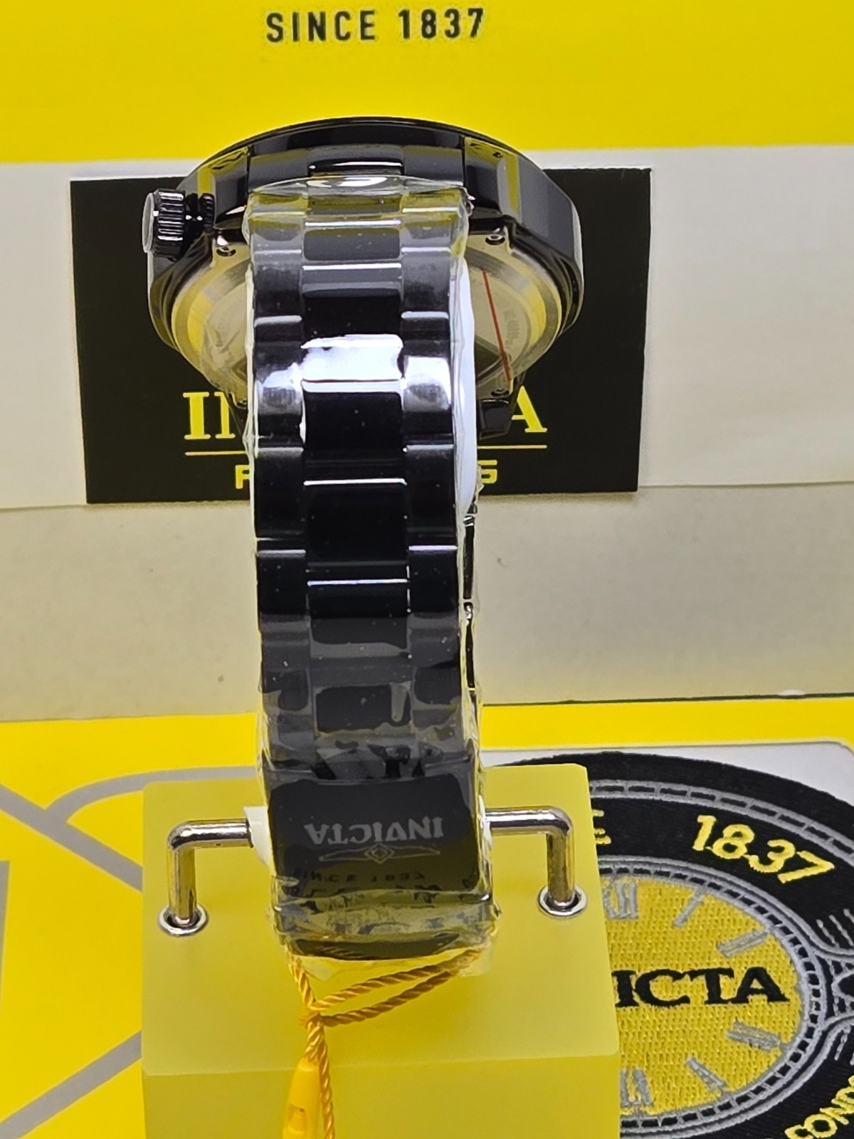 Invicta Specialty Twin-Axis Men’s Watch Skeleton Dial- 46mm Black NEW!