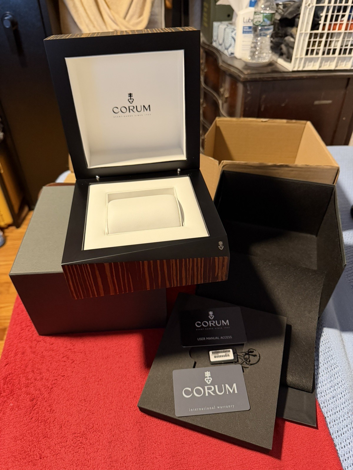 Corum Admiral’s Cup Deep Hull Automatic Black Dial Men’s Swiss Made Dive Watch