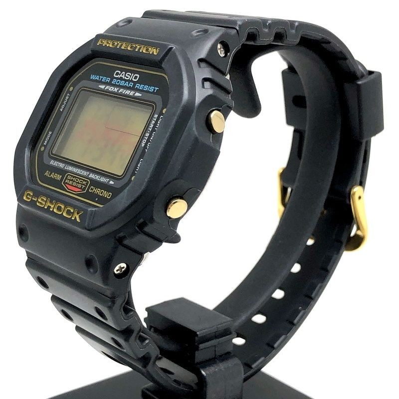 G SHOCK DW 5600EGP 9T 1999 PREMIUM gold logo gold LCD ballpoint pen set released