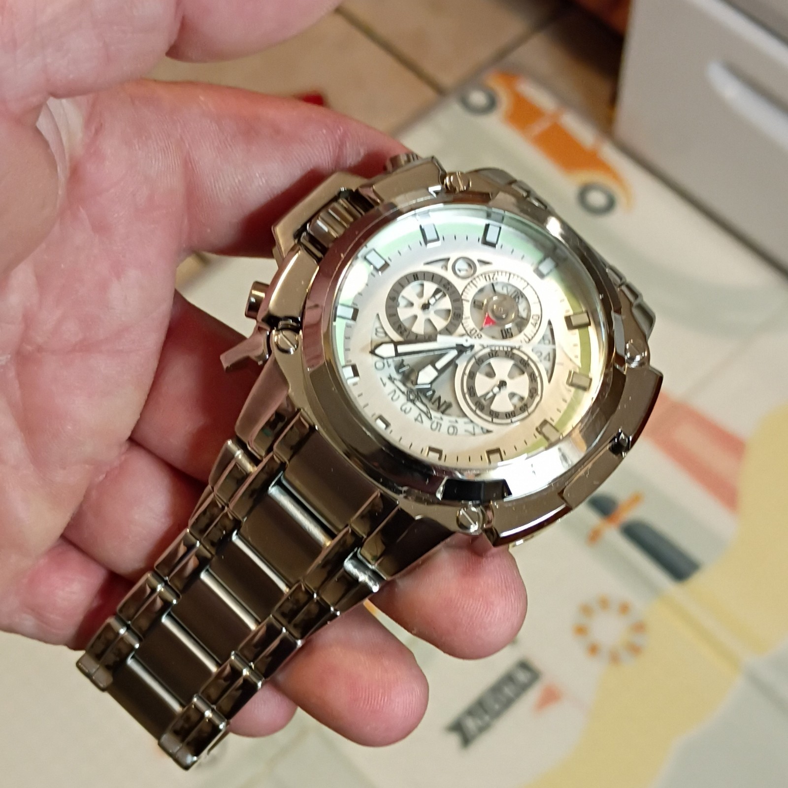Invicta Coalition Forces Man of War Men’s Quartz Chronograph SS 100m Box