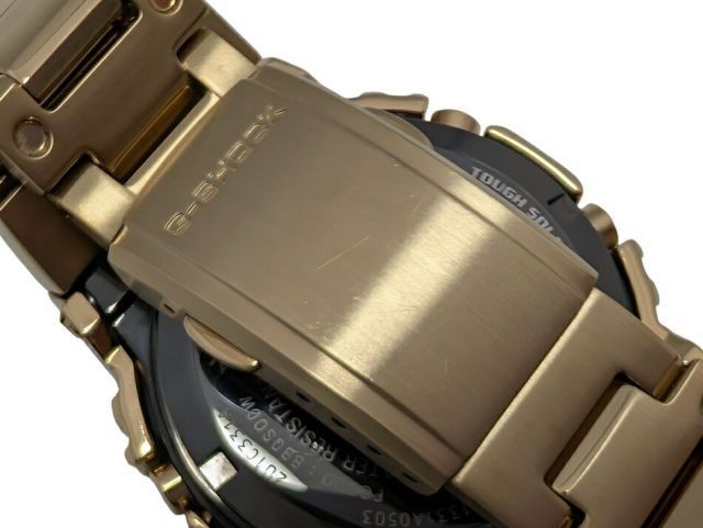 Casio G SHOCK Watch GMW B5000GD 9JF Gold Radio Solar Full Metal Bluetooth Tough