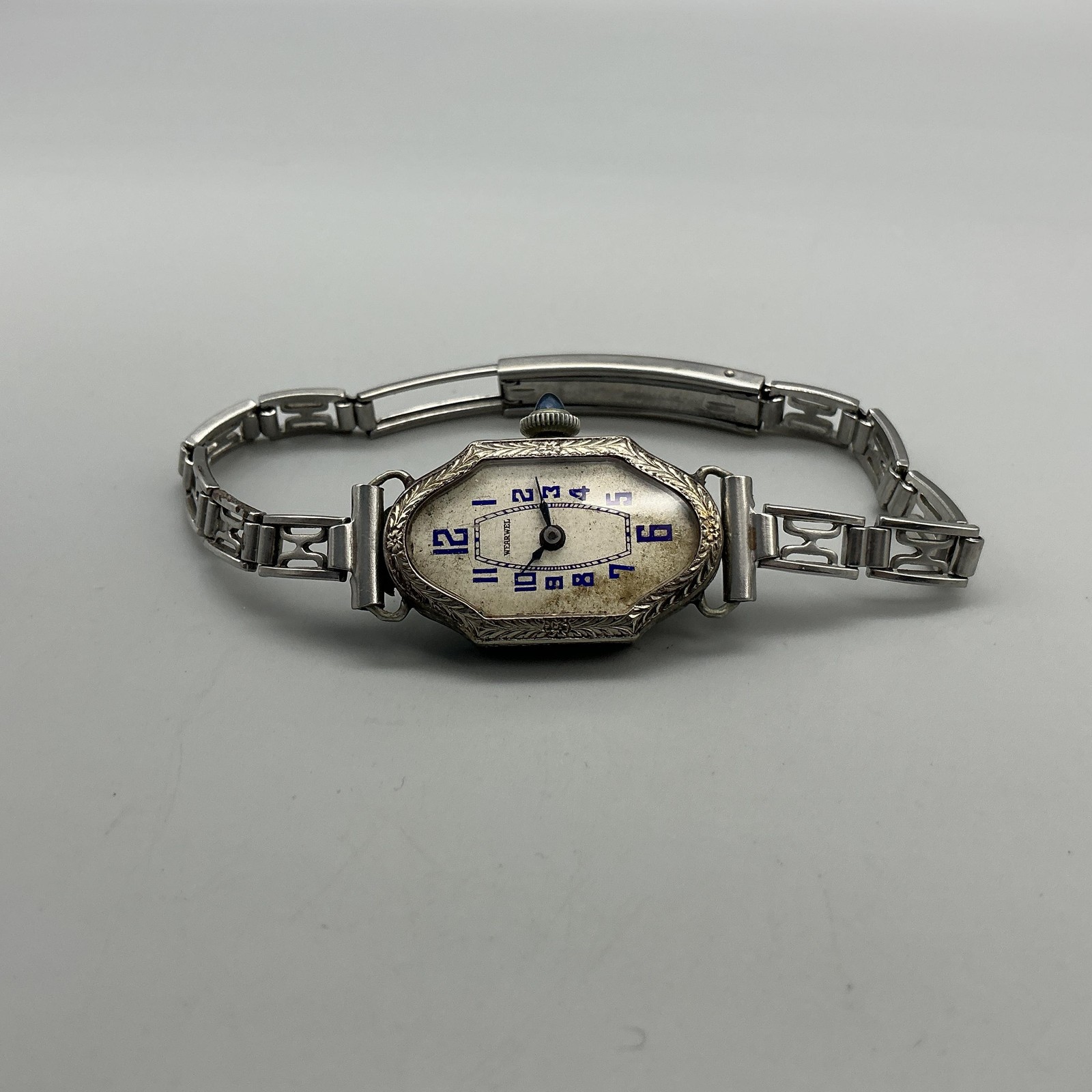 Vintage Wearwel Womens Watch 16mm 19K Rolled Gold Plated Manual Art Deco 6″