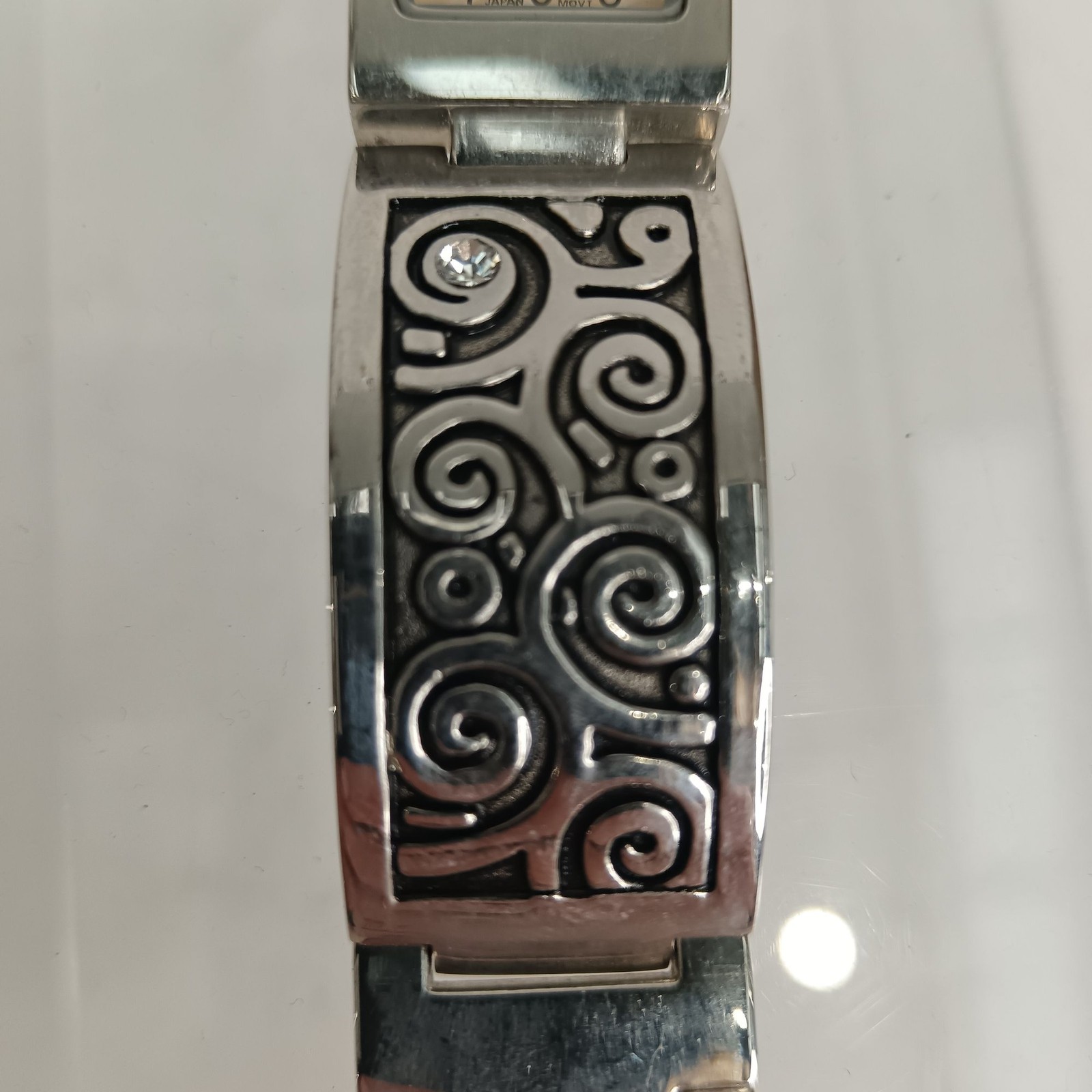 Terner Quartz Wristwatch Stainless Steel Damaged Face Spares and RepairsPreloved