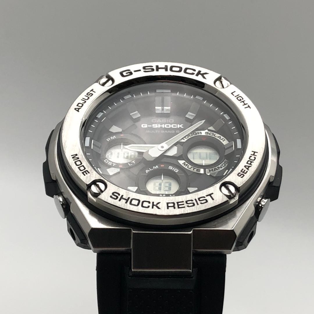 Excellent condition working CASIO G SHOCK GST W110 Tough Solar wristwatch