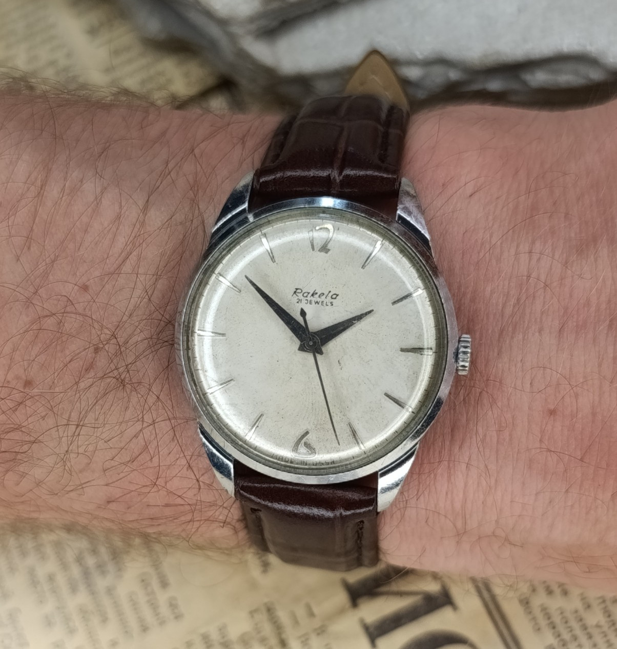 Original Collectiable Soviet Vintage watch Raketa Baltika 2609A.I 21J USSR 1960s