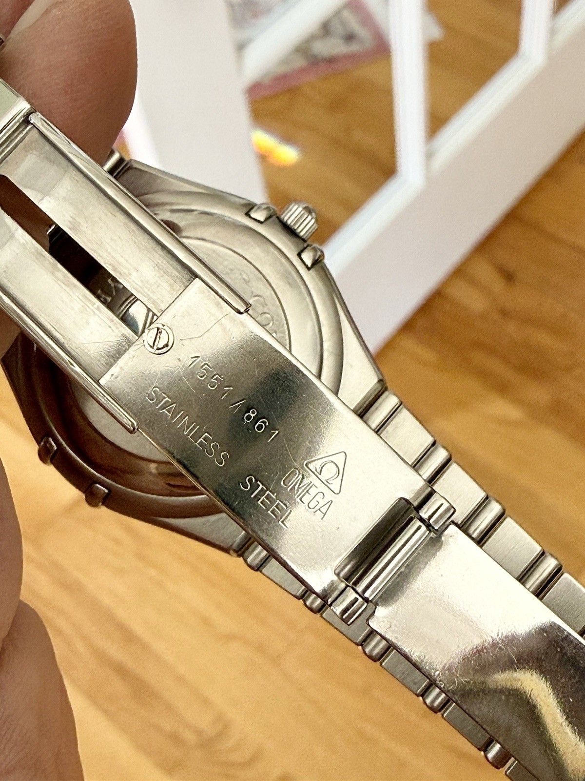 OMEGA CONSTELLATION 50th ANNIVERSARY AUTOMATIC DIAMOND DIAL 35.5mm 1504.35 – BOX