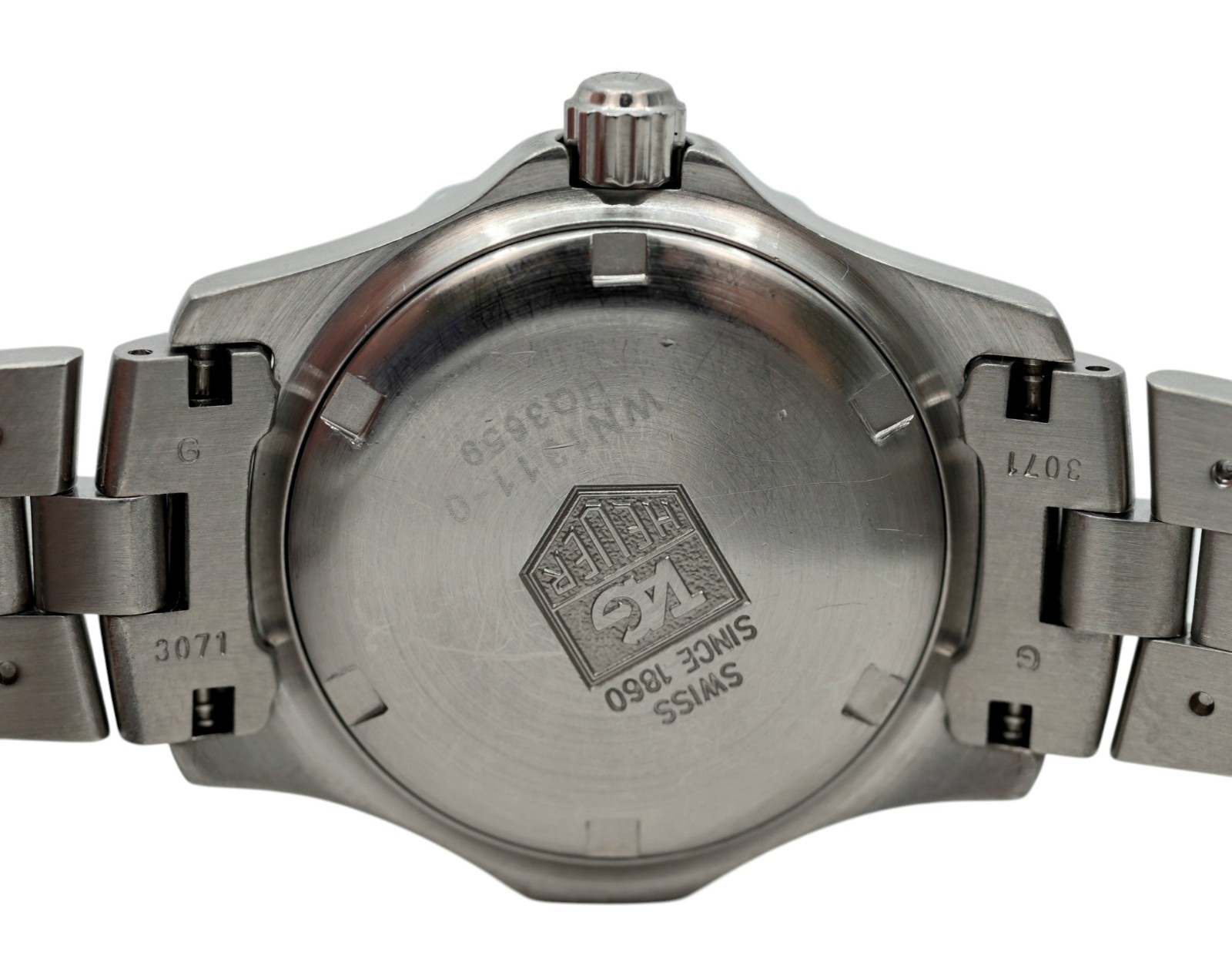 Tag Heuer 28mm Ladies 2000 Exclusive Series White Dial SS Watch! Ref: WN1311-0!