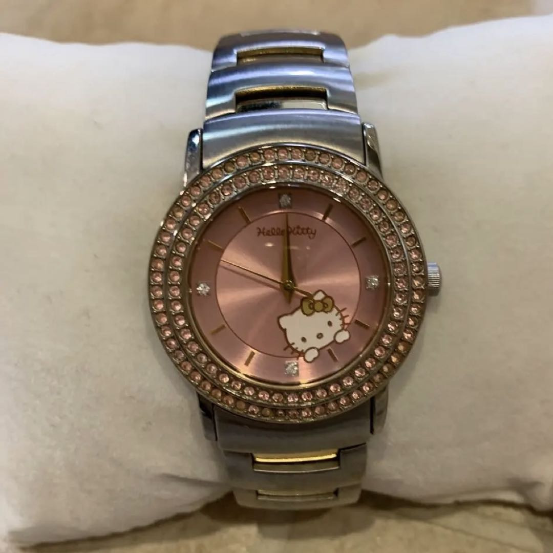 Hello Kitty Sanrio Analog Quartz Women Celebrity Watch Original Jewelry Watch Li