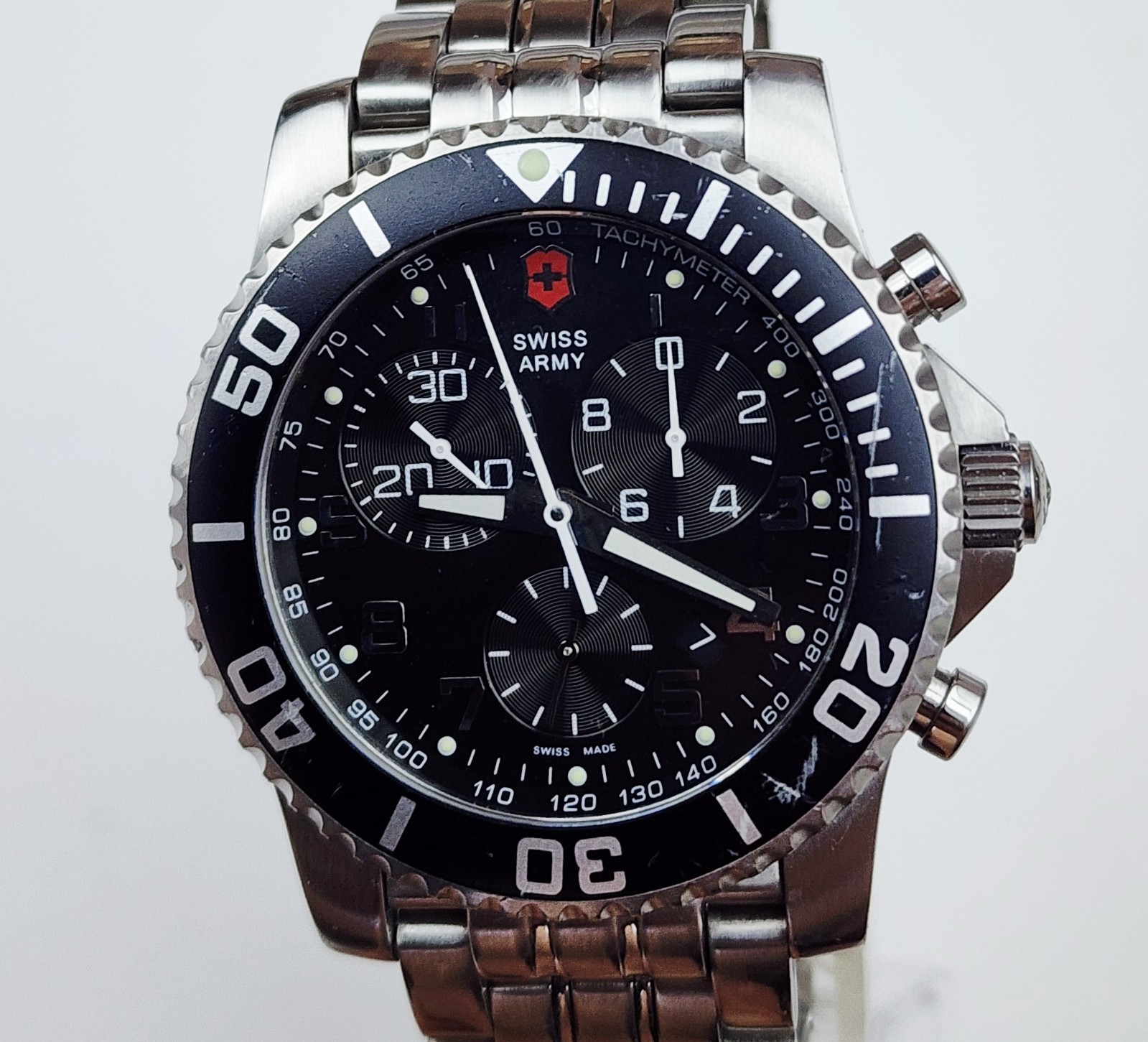 Men’s SWISS CHRONOGRAPH Watch VICTORINOX SWISS ARMY “Maverick II” 24144