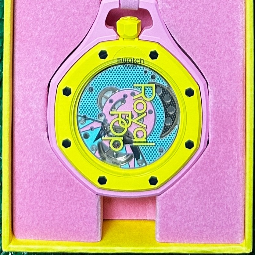 Swatch x AP Audemars Piguet Royal Pop Otg Roz SSX03J100N w/ Receipt